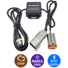Quark JS01 J1939 to NMEA 2000 Engine Data Gateway